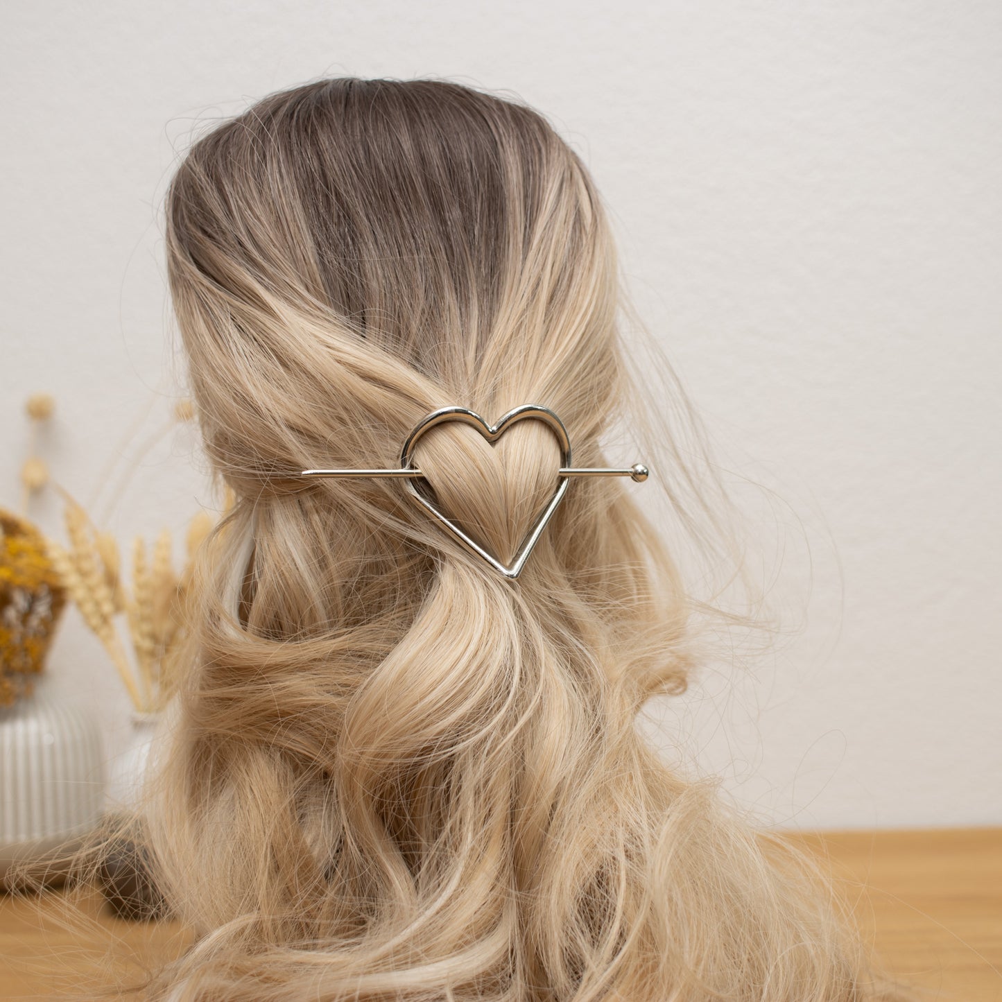 Herzklammer Silber | Hailey